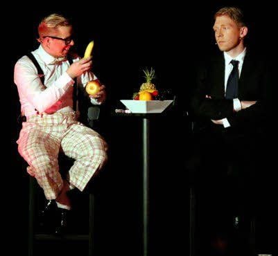 Das Comedy-Duo „Frühlingsfeld“.