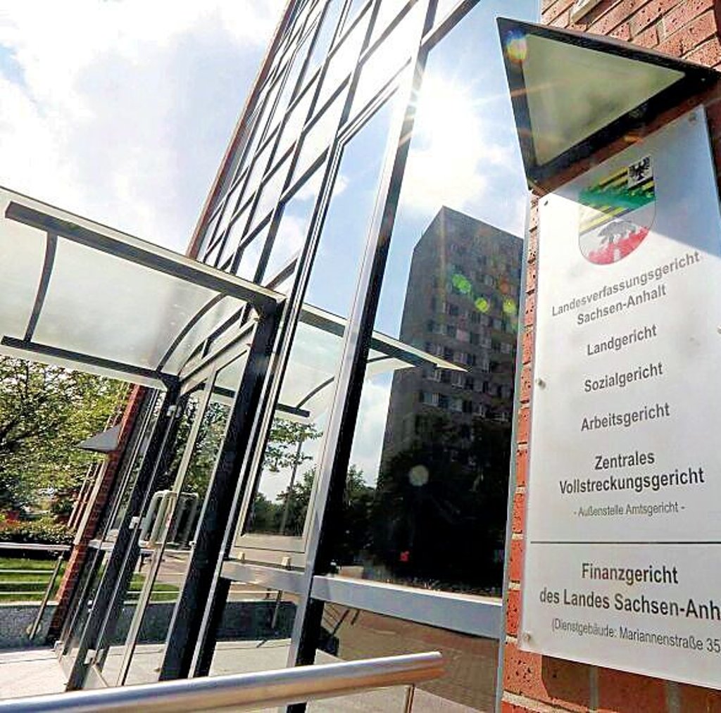 Das Landgericht in Dessau.
