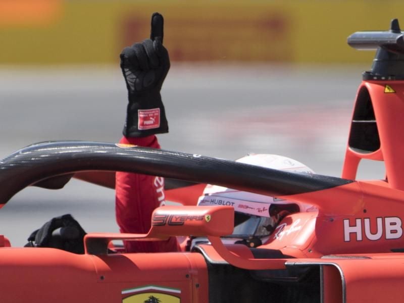 In das Rennen zum Grand Prix von Kanada startet Sebastian Vettel von der Pole aus. Foto: Graham Hughes/The Canadian Press/AP
