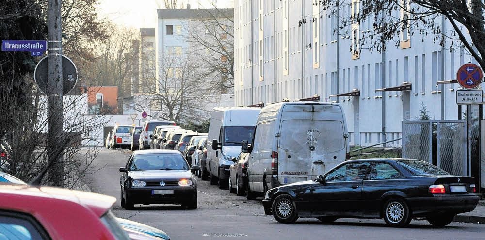 Leser wünschen sich die Uranusstraße verkehrsberuhigt.