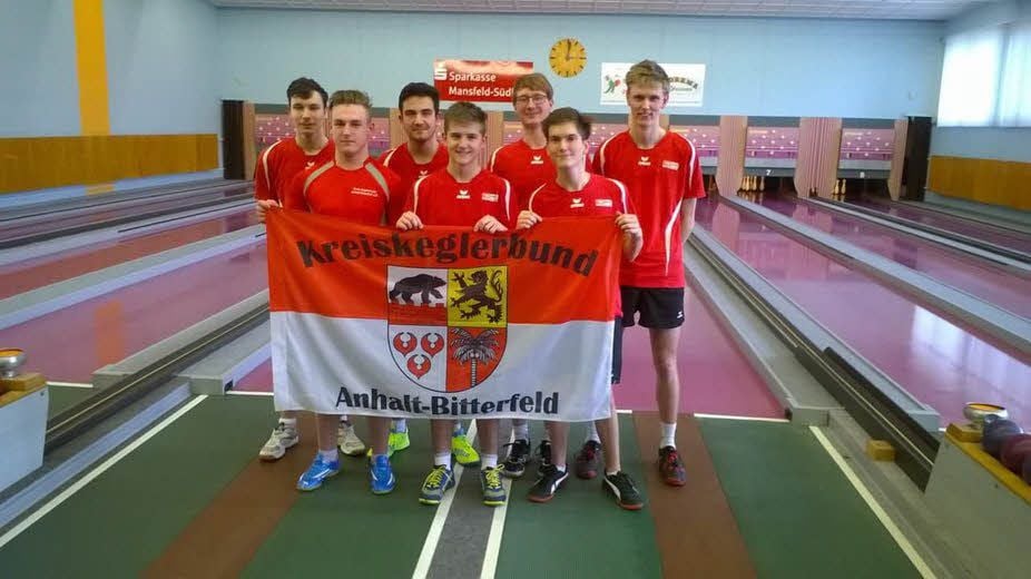 Die siegreiche U18-Auswahl des KKB Anhalt-Bitterfeld