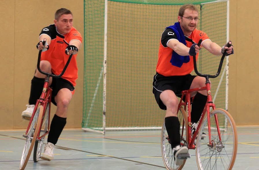 Axel Müller und Robert Seidelt (r.) belegen in der Oberliga Platz zwei.
