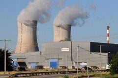 Blick auf die Nuklearanlage SOCATRI in Tricastin bei La Bollene. (Foto: dpa)