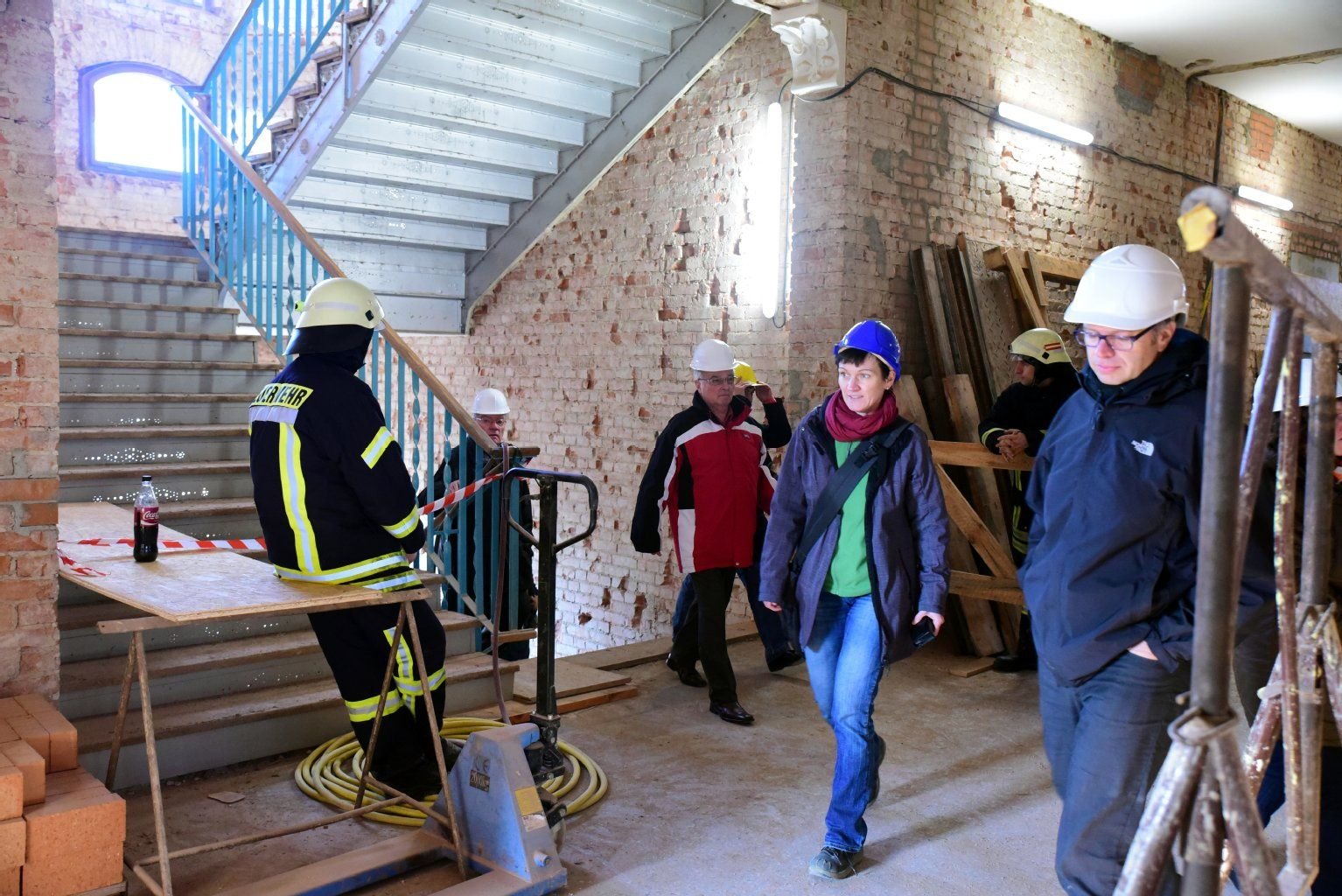 Tag der offenen Baustelle in der Bergschule Weißenfels