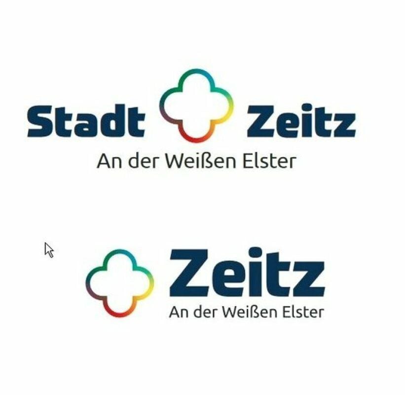 Der Vierpass sollte als Logo ein Alleinstellungsmerkmal für die Stadt Zeitz werden, doch ein solches Logo gibt es schon.