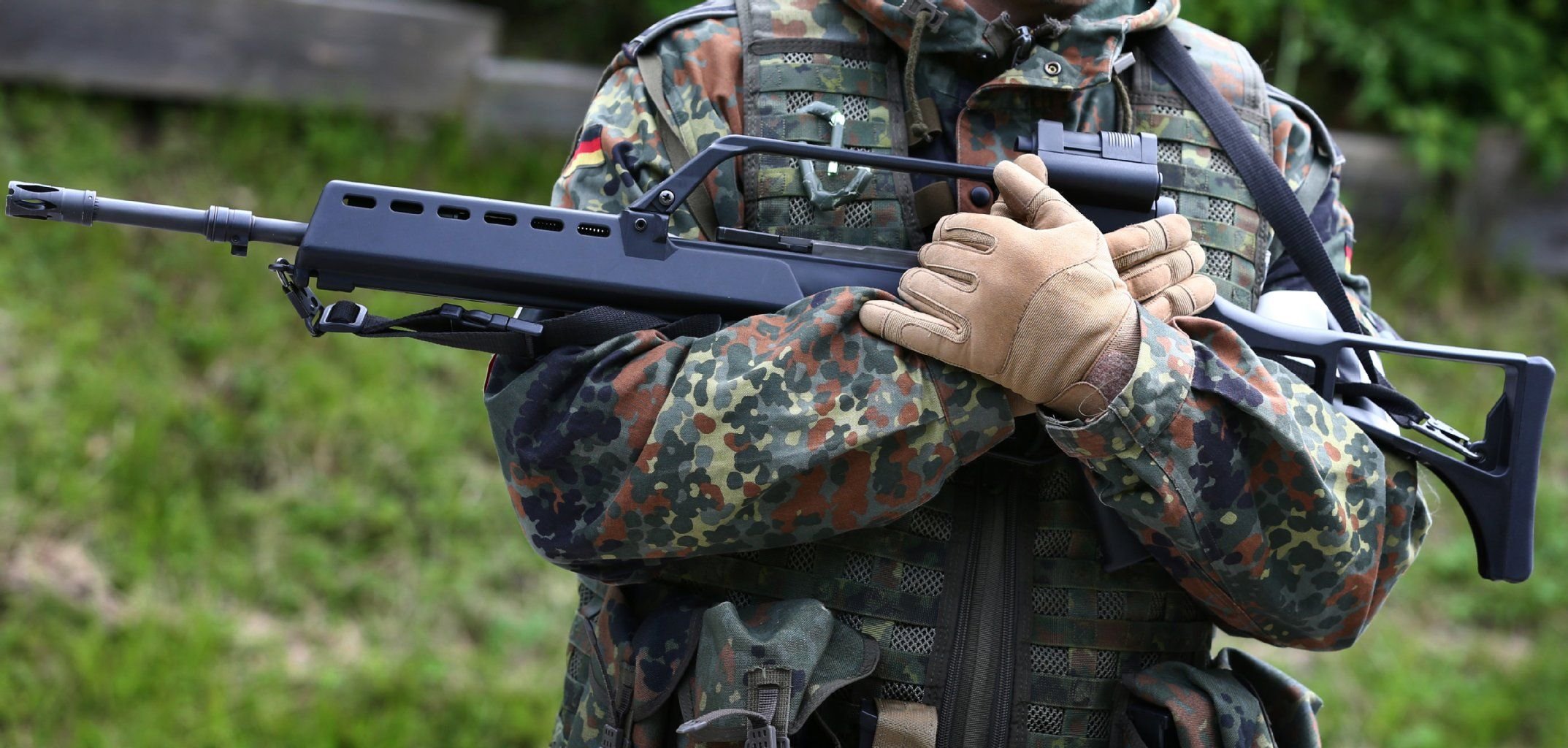 Das G36 war bislang die Standardwaffe der Bundeswehr.
