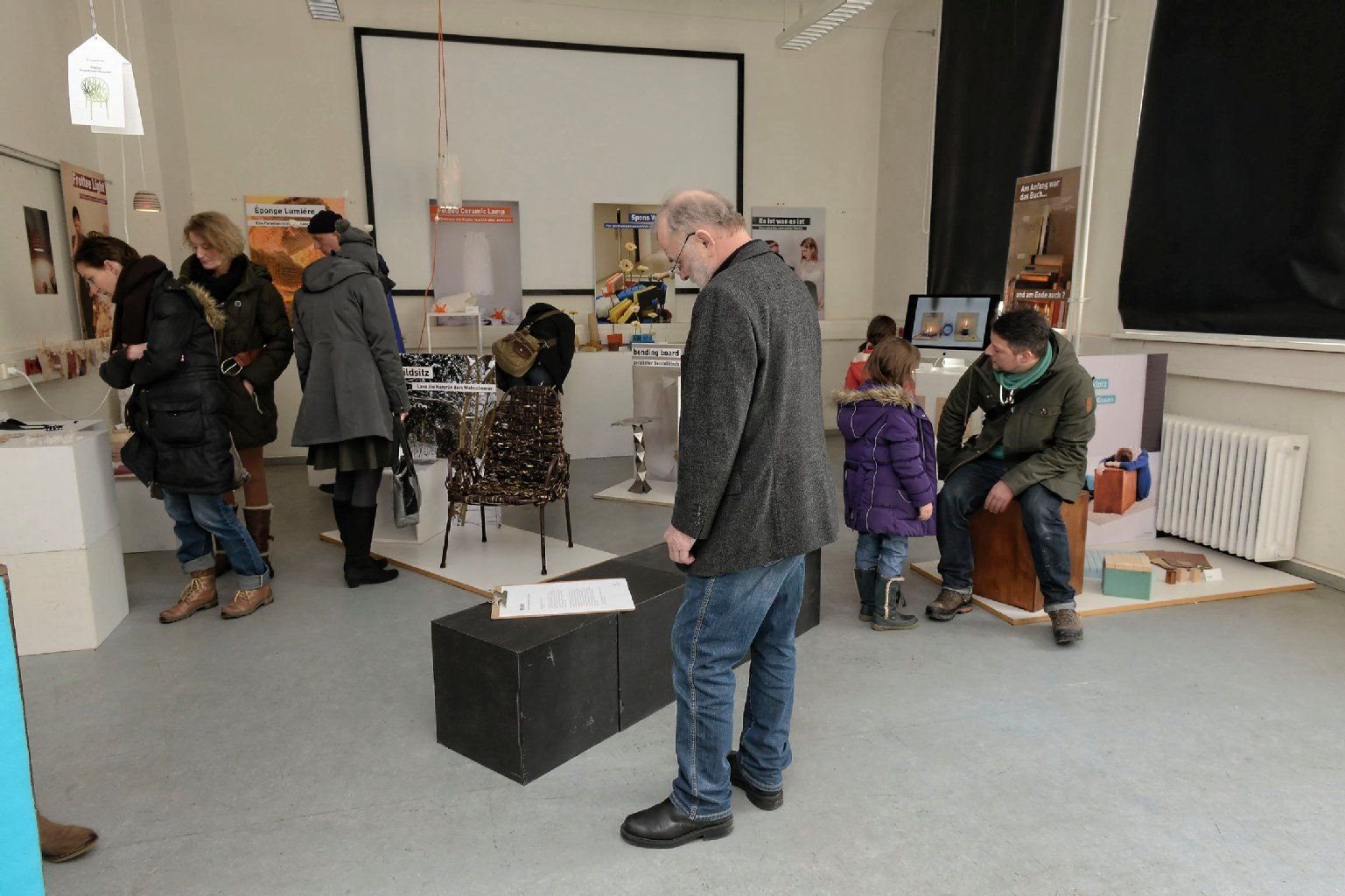 Auch am Tag der offenen Tür an der Hochschule Anhalt 2015 gab es Einblicke in den Studienalltag am Standort Dessau.