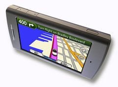 Auf einem 3,5-Zoll-Display können Nutzer von Garmins Nüvifone Webseiten betrachten und sich den Weg weisen lassen. (Foto: dpa)