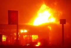 Feuer in der australischen Hauptstadt Canberra (Foto: dpa)