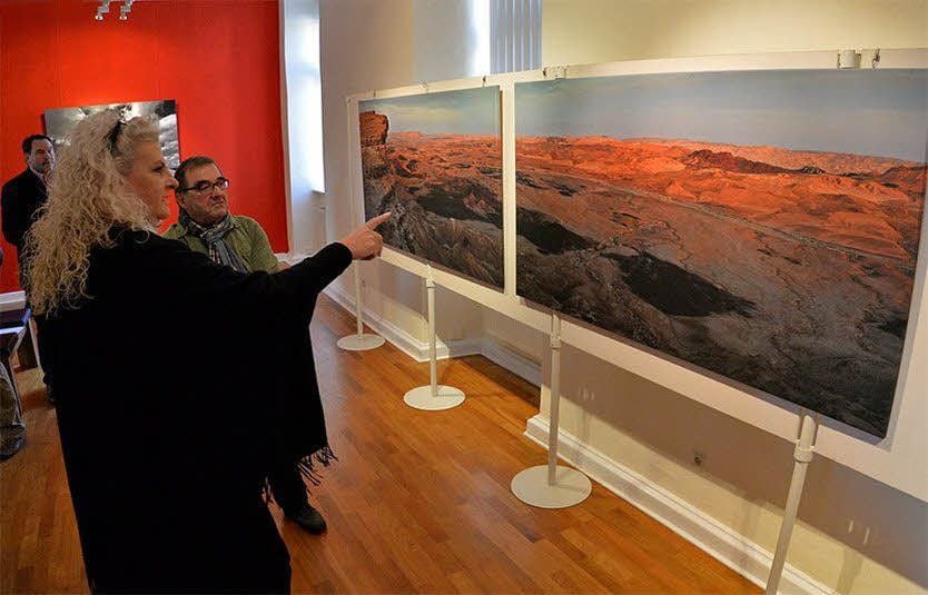 Diana Dilg ist beeindruckt von der Landschaft Israels.