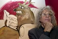 Der Karikaturist FK Waechter wird 65 Jahre alt