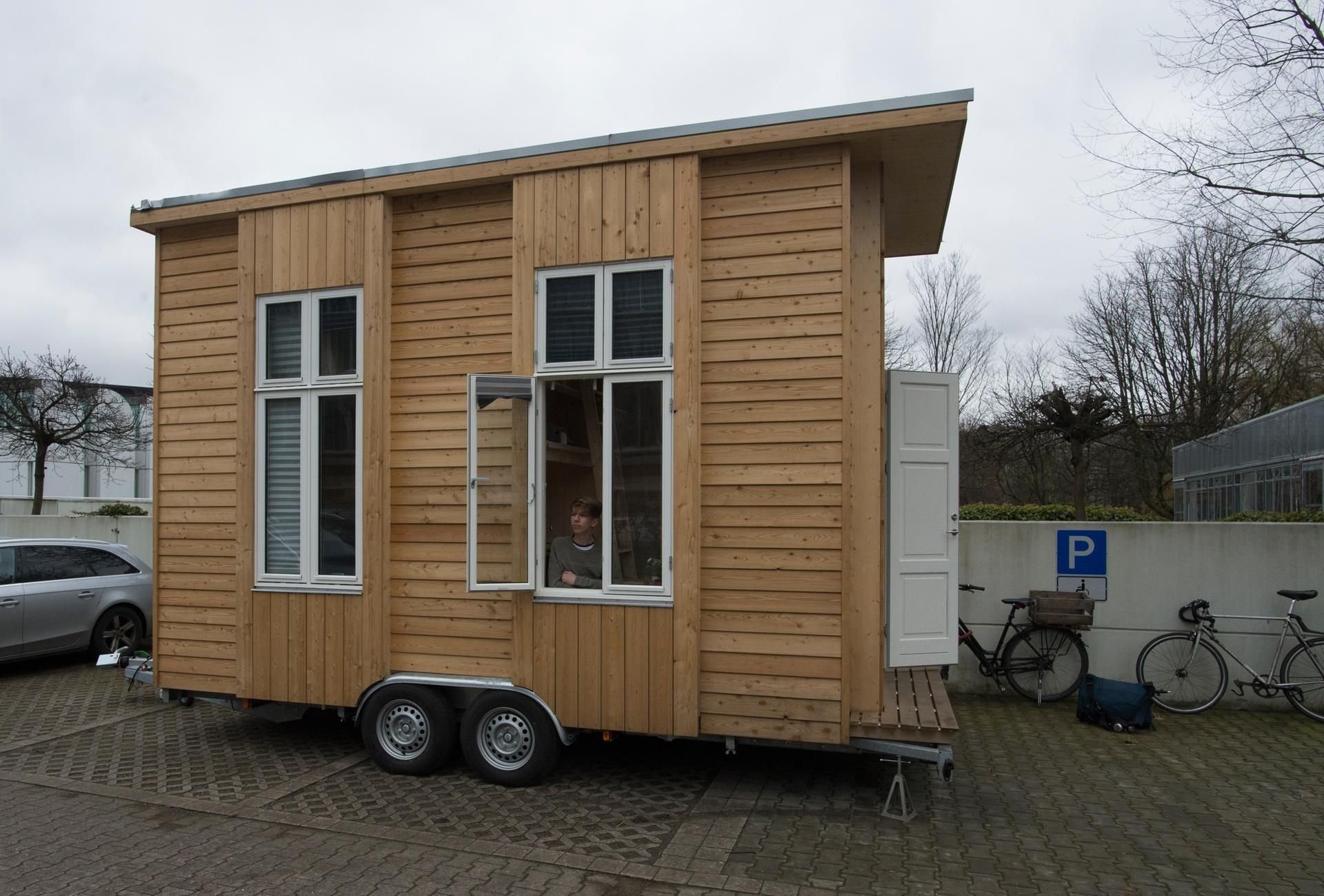 Die 100-Euro-Wohnung ist auch transportabel.