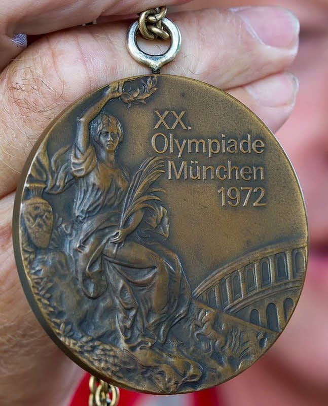 Eine Medaille