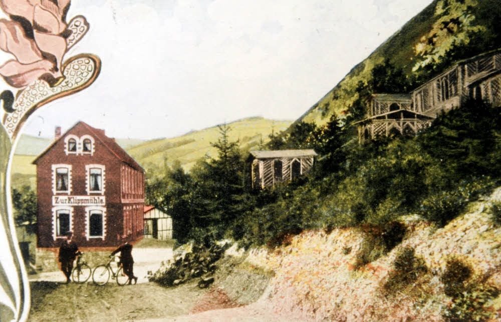 Eine historische Aufnahme der Klippmühle