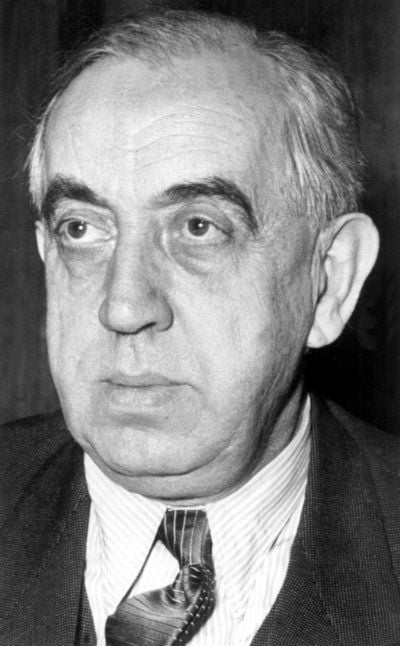Ernst Reuter war 1948 zu Beginn der sowjetischen Blockade West-Berlins durch seine berühmte Rede «Völker der Welt, schaut auf diese Stadt!» zur Symbolfigur des Durchhaltewillens der Berliner geworden. (FOTO: DPA)