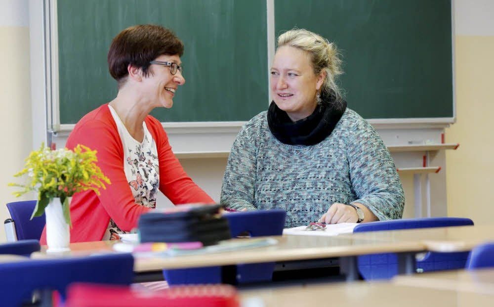Bettina Klaus (links) und ihre Vertreterin Sigrun Schramm