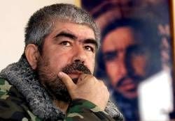 Der stellvertretende Verteidigungsminister Abdul Rashid Dostum (Archivfoto: dpa)
