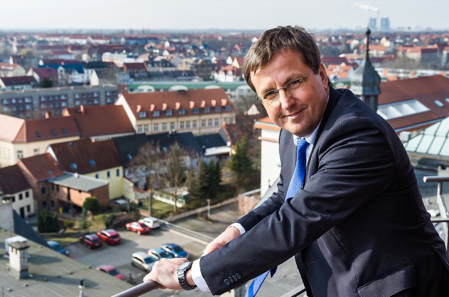 Merseburgs Oberbürgermeister Jens Bühlingen