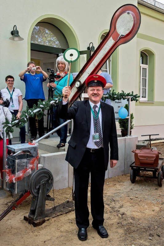 Verkehrsminister Thomas Webel eröffnete das Museum.