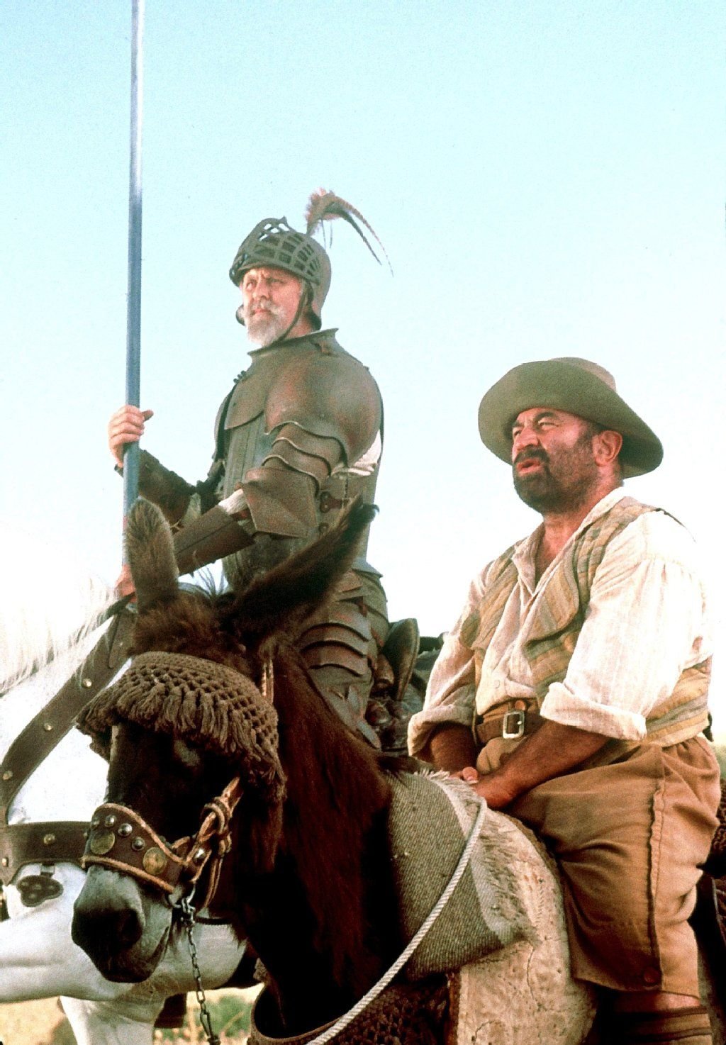 Sancho Panza an der Seite seines Herrn: Roger Carel und Josef Meinrad in „Don Quijote von der Mancha“