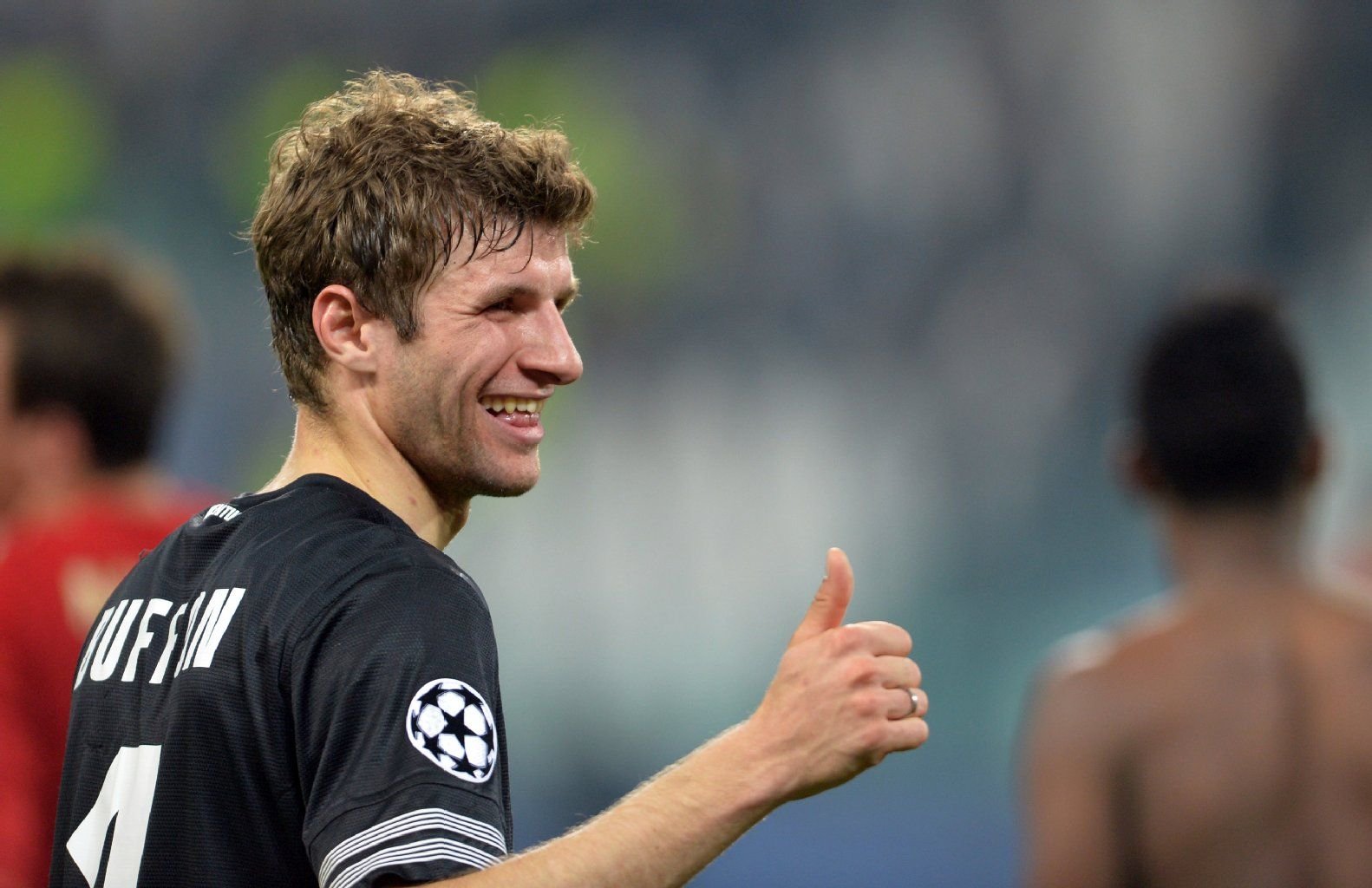 Thomas Müller vom FC Bayern freut sich auf das Halbfinale