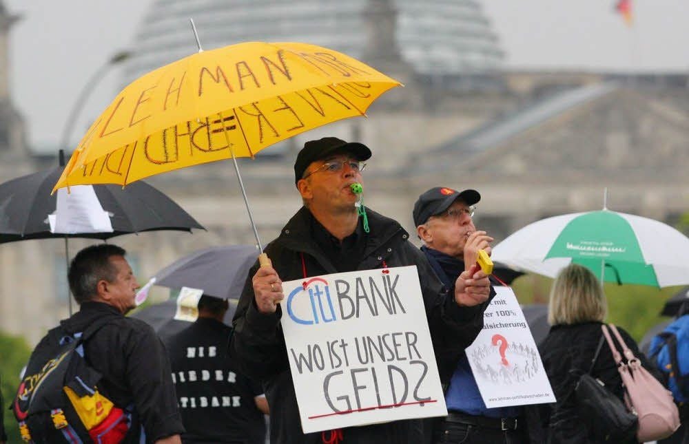 Von der Lehman-Pleite waren auch viele deutsche Anleger betroffen.