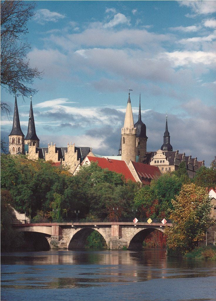 Ansicht Merseburger Dom und Schloss