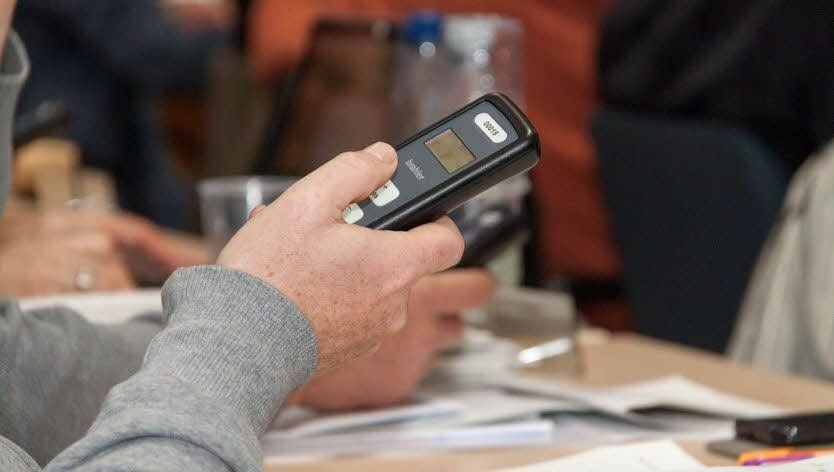 Das neue Abstimmungsgerät, das viele Fragen aufwirft.
