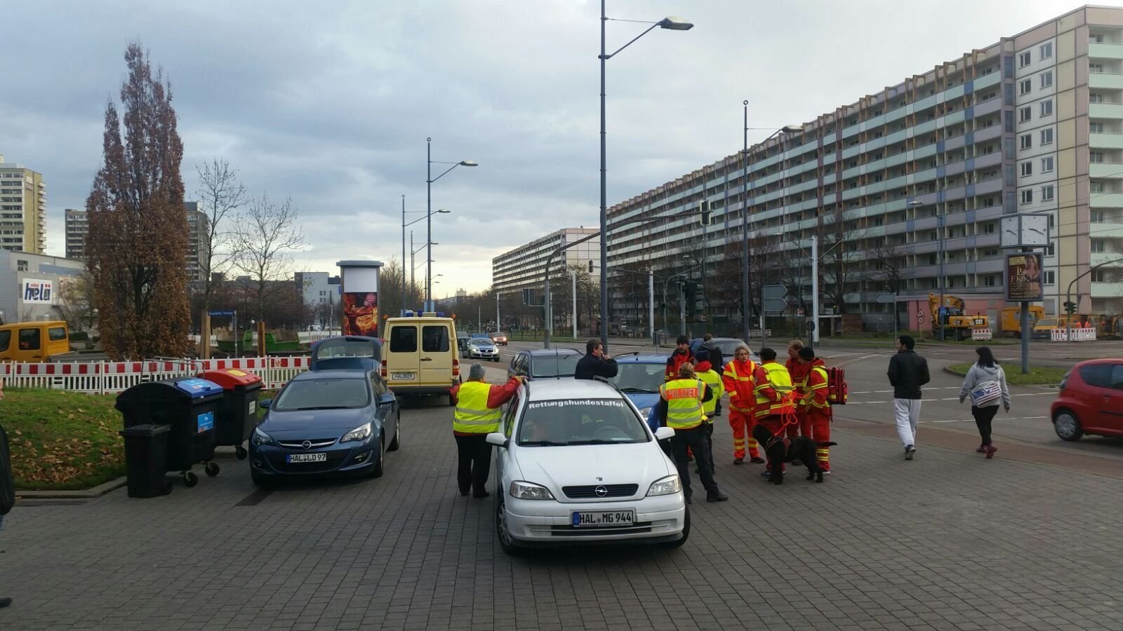 Hundesuchstaffel in Halle-Neustadt