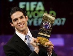 Der Brasilianer Kaká ist «Welt-Fußballer des Jahres». (Foto: dpa)