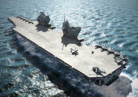 Navy versteigert Flugzeugträger im Internet. (FOTO: ARCHIV/DPA)