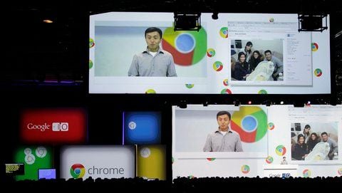 Google stellte auf seiner Entwicklerkonferenz in San Francisco Laptops mit Chrome OS als Betriebssystem vor. (FOTO: DAPD)