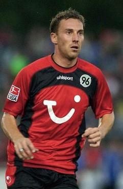 Jan Simak im Juli bei einem Spiel für Hannover 96. (Foto: dpa)