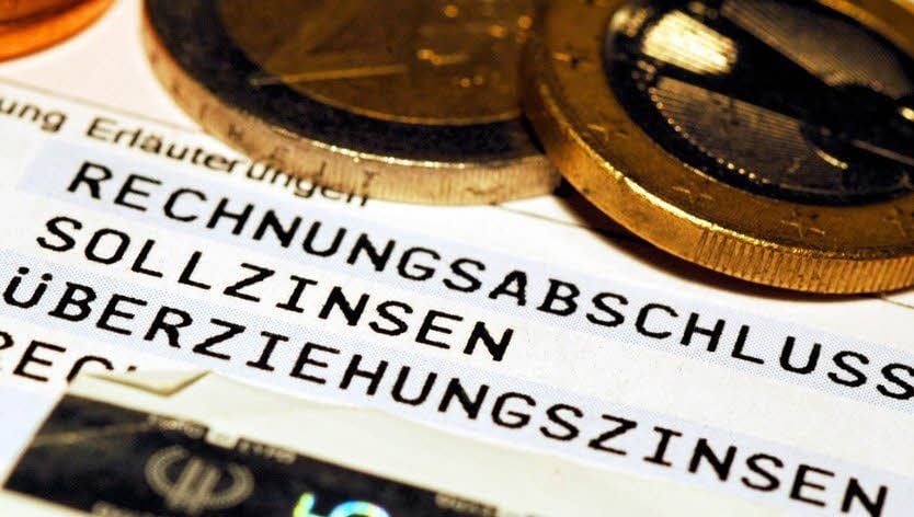 Wer den Dispo nutzt, muss tief in die Tasche greifen.