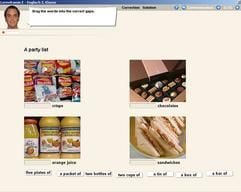 Kartoffelchips und Pralinen als Anreiz fürs Englisch üben: Die Reihe «Lernvitamine» umfasst CD-ROMs für viele Fächer und Klassenstufen. (Foto: dpa)