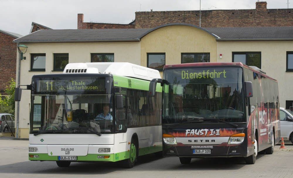 Busbetriebshof der Harzer Verkehrsbetriebe