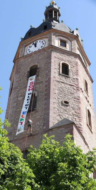 Sangerhausen Bleibt Bunt: Kaffeeklatsch Unter Dem Schiefen Jacob