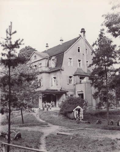 Die einstige Villa Oettler war erster Sitz des Kindergartens.