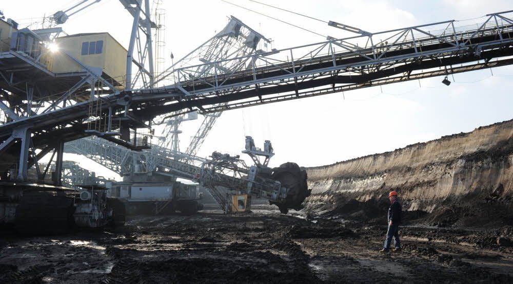 Im Tagebau konnte die Abraumförderung am Kupferhammer wieder aufgenommen werden. Ab April soll hier Braunkohle abgebaut werden.