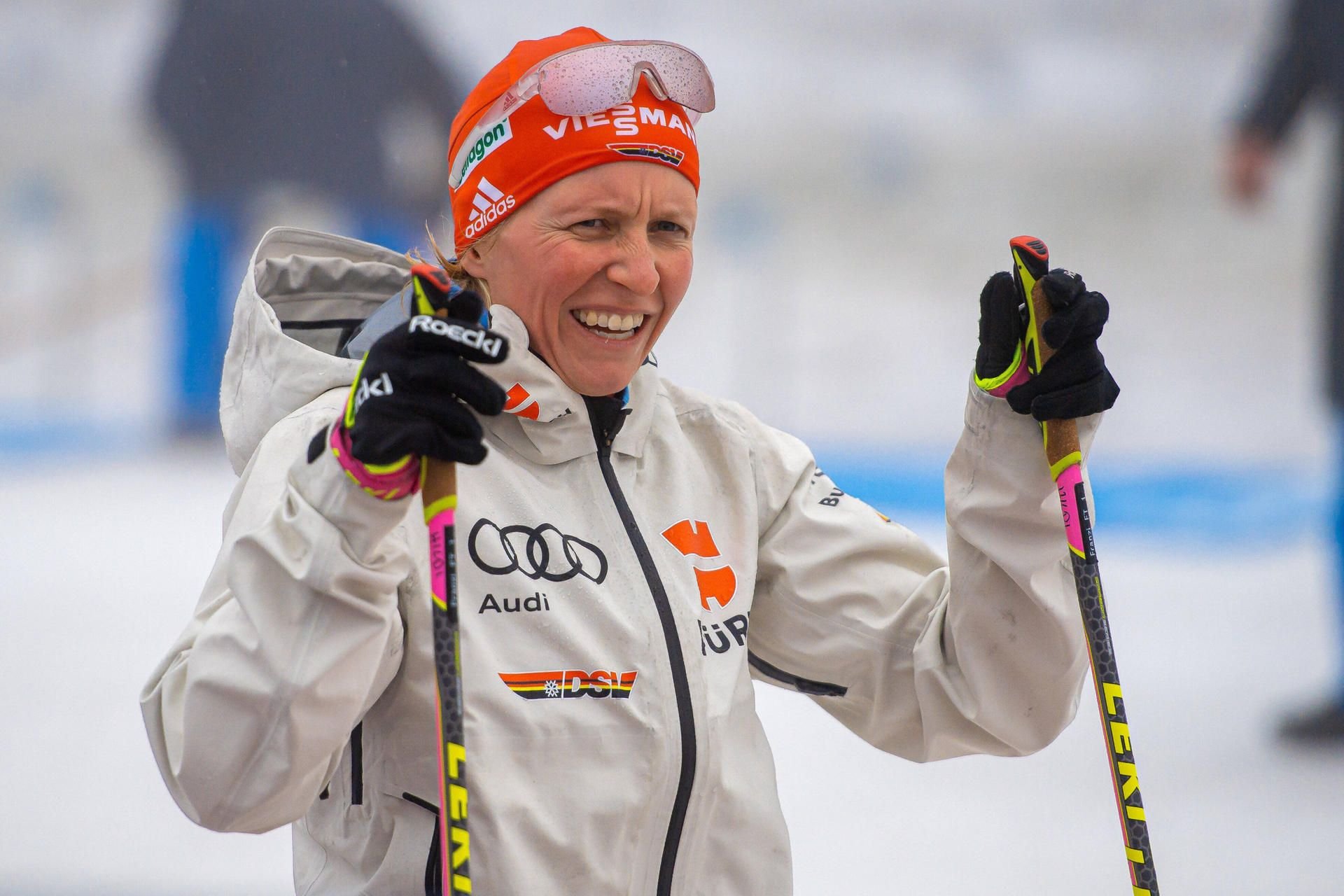 Franziska Hildebrand hat noch eine leise Resthoffnung auf einen Start bei der Biathlon-WM in Antholz.
