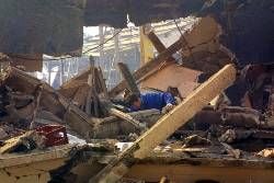 Nach der Explosion in Toulouse