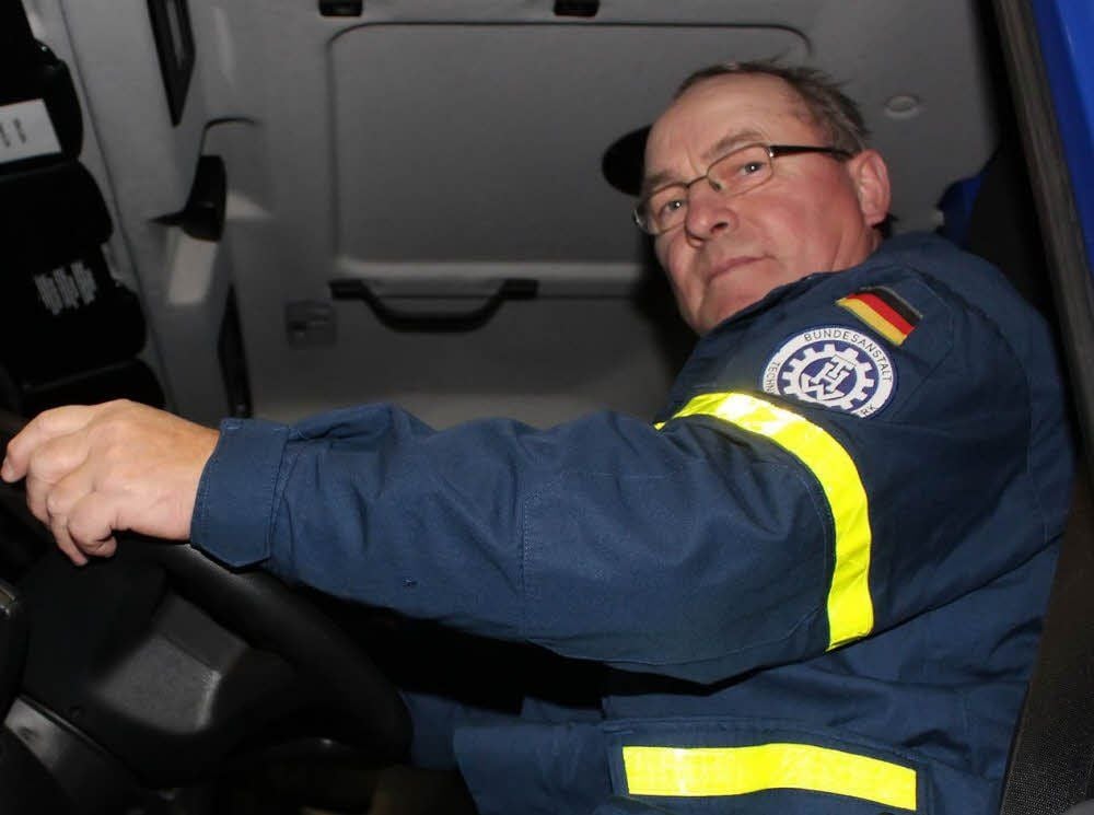 Volker Lorenz aus Blankenheim zählt im THW Sangerhausen zu den „Machern.“