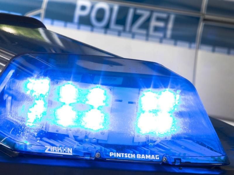 Ein Blaulicht leuchtet auf dem Dach eines Polizeiwagens. Foto: Friso Gentsch/Archiv