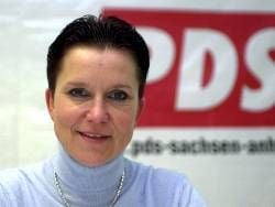 Die PDS-Fraktionsvorsitzende Petra Sitte (Foto: MZ-Archiv)