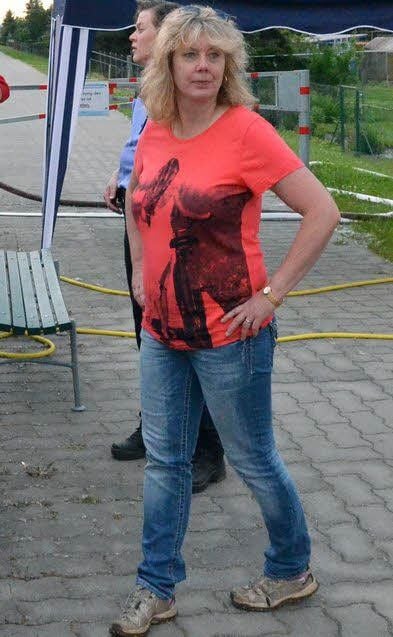 Grit Walde-Stephan aus Gallin hat keine Angst vor dem Hochwasser.