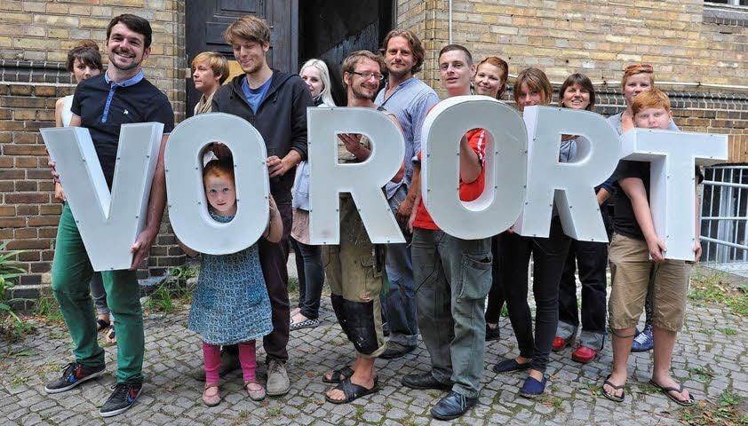 Die fleißigen Helfer vom Vor-Ort-Haus.
