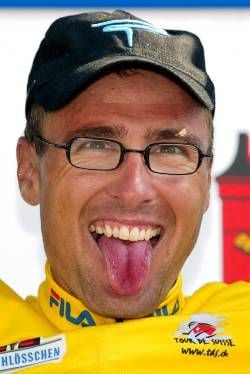 Der Schweizer Alex Zülle bei der Tour de Suisse. (Foto: dpa)