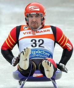 Der deutsche Rodler Georg Hackl startet am 15. Dezember beim Weltcup in Altenberg. (Foto: dpa)