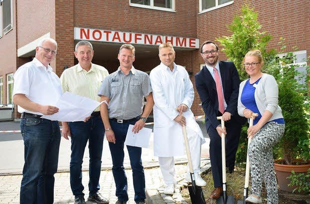 Die Notaufnahme soll modernisiert werden.