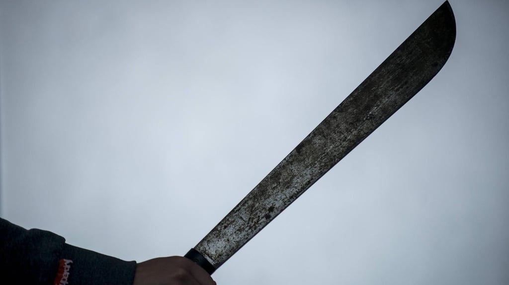 Der 26-Jährige trug eine Machete bei sich. (Symbolfoto)